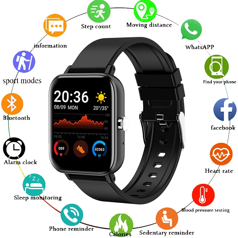 Bluetooth Call H10 Smart Watch Men Women's Wristwatch Fitness Tracker Smartwatch Men's Watches Heart Rate Sleep Monitor Bracelet
Bluetooth Call H10 Smart Watch Men Women's Wristwatch Fitness Tracker Smartwatch Men's Watches Heart Rate Sleep Monitor Bracelet