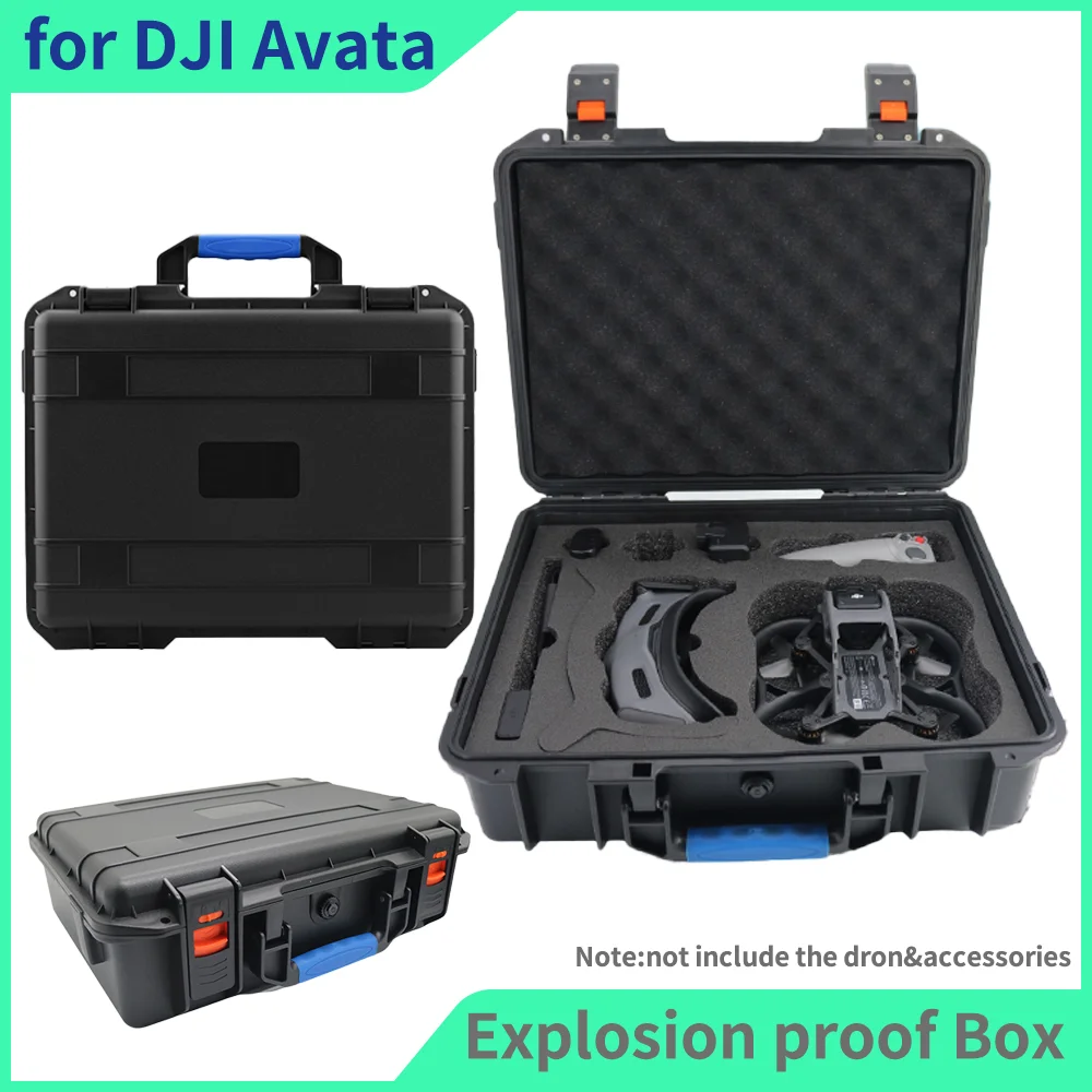 For DJI Avata Set Accessories Explosion-Proof Bag Box Precise Fit Fashionable Pressure Resistance Protection Case
For DJI Avata Set Accessories Explosion-Proof Bag Box Precise Fit Fashionable Pressure Resistance Protection Case