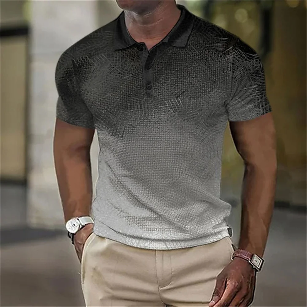Simple Men'S Polo Shirt 3d Fade Print Men’S Clothing Summer Casual Short Sleeve Loose Breathable Sweatshirt Oversized Shirt Tops
Simple Men'S Polo Shirt 3d Fade Print Men’S Clothing Summer Casual Short Sleeve Loose Breathable Sweatshirt Oversized Shirt Tops