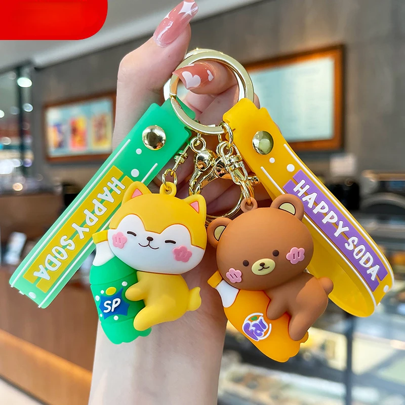 Cute Animal Bubble Water Creative Cartoon Keychain Accessories Car Bag Key Chain Small Pendant Fashion Couple Gift Llaveros Y288
Cute Animal Bubble Water Creative Cartoon Keychain Accessories Car Bag Key Chain Small Pendant Fashion Couple Gift Llaveros Y288