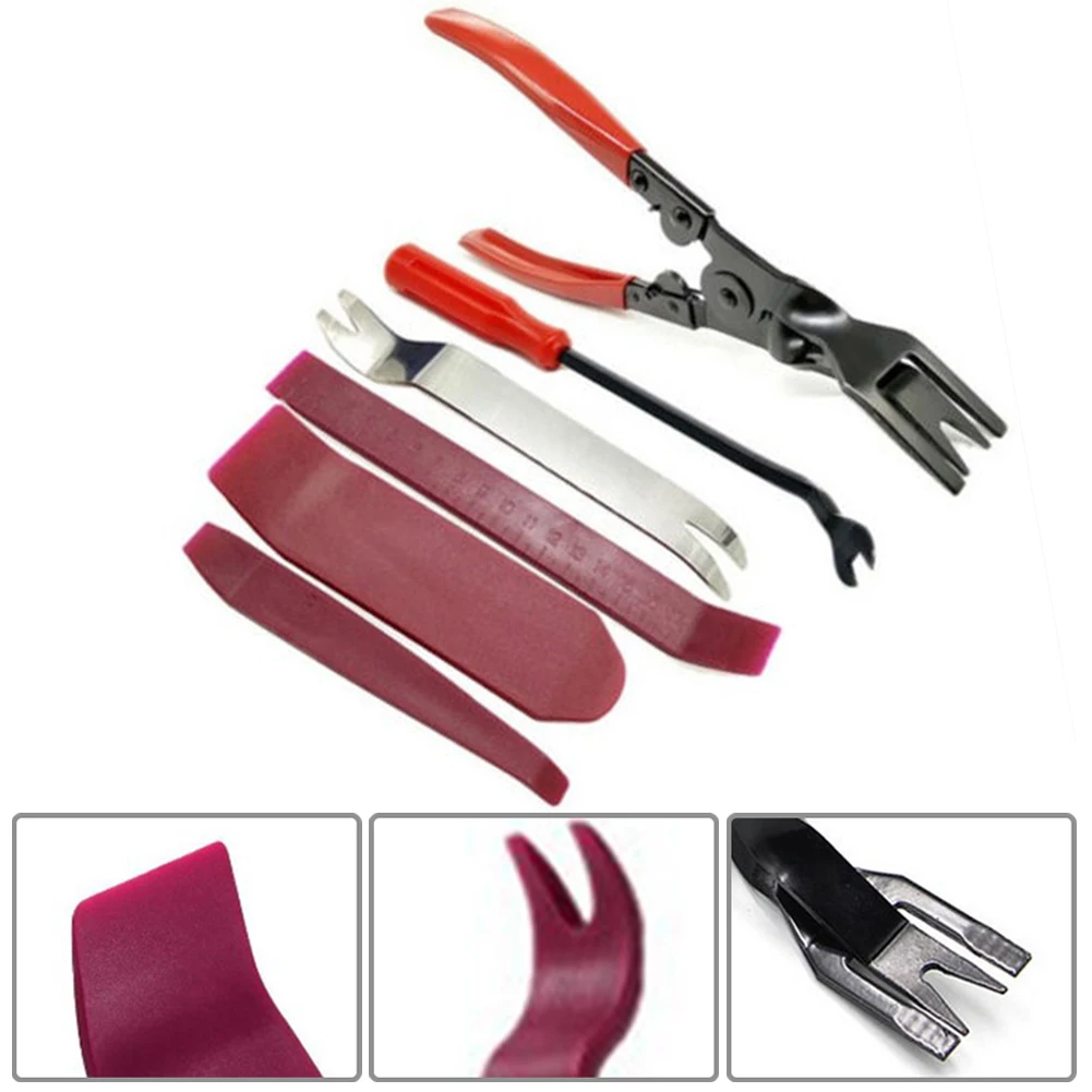 6pcs Car Removal Tool Car Door Panel Installer Cover Pry Repair/Car Removal Tool Furniture Repair
6pcs Car Removal Tool Car Door Panel Installer Cover Pry Repair/Car Removal Tool Furniture Repair