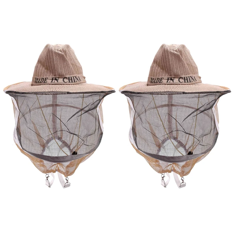 Promotion! 2 Pcs Anti Bee Hat Beehive Beekeeping Cowboy Hat Mosquito Bee Insect Net Veil Head Face Protector Beekeeper Equipment
Promotion! 2 Pcs Anti Bee Hat Beehive Beekeeping Cowboy Hat Mosquito Bee Insect Net Veil Head Face Protector Beekeeper Equipment