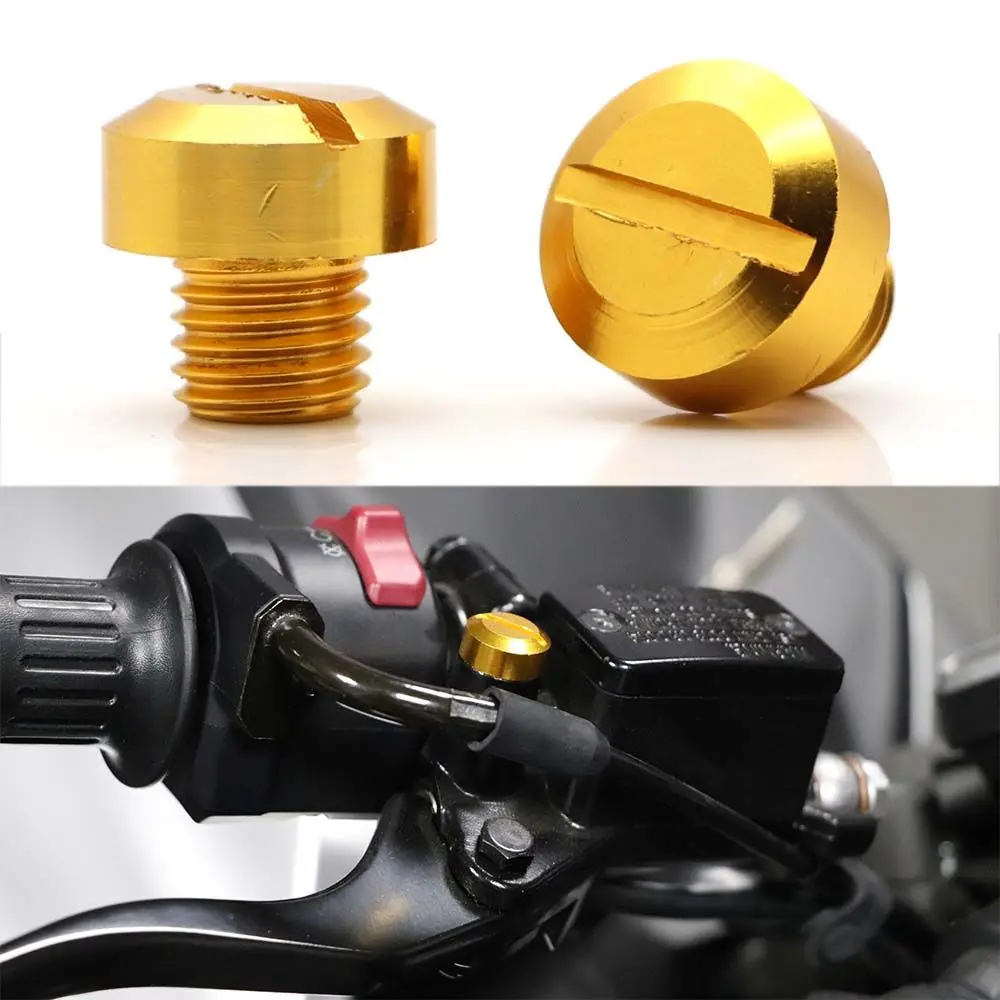 Universal Motorcycle CNC M10*1.25 Mirror Hole Plug Screw Bolts Covers Caps Clockwise Screw
Universal Motorcycle CNC M10*1.25 Mirror Hole Plug Screw Bolts Covers Caps Clockwise Screw
