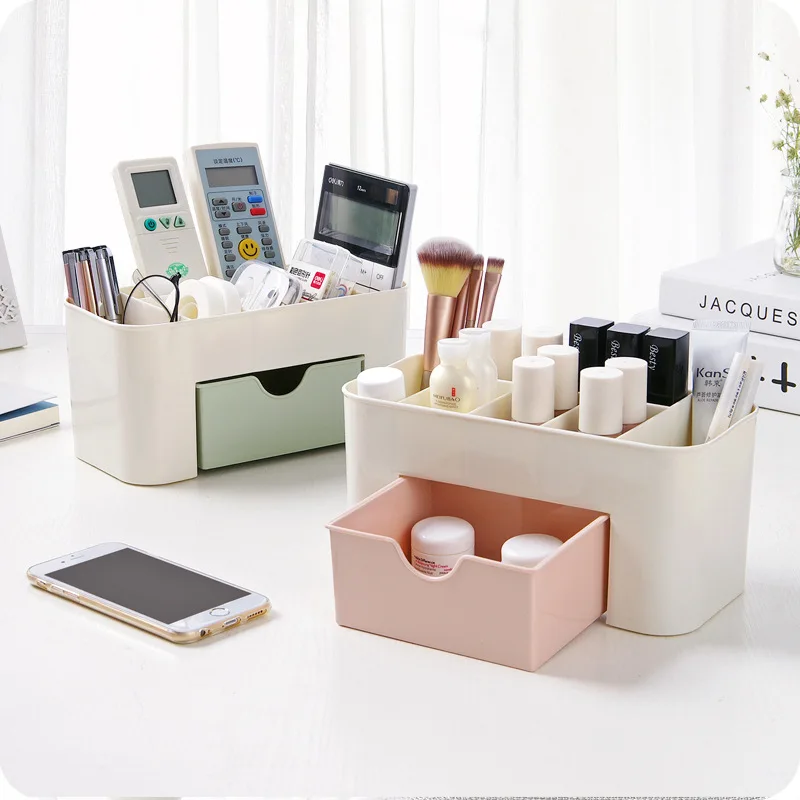 Makeup Organizer With Drawer Cosmetic Display Case Storage Box For Lipstick Makeup Brushes And Skin Care Products 4 Compartments
Makeup Organizer With Drawer Cosmetic Display Case Storage Box For Lipstick Makeup Brushes And Skin Care Products 4 Compartments