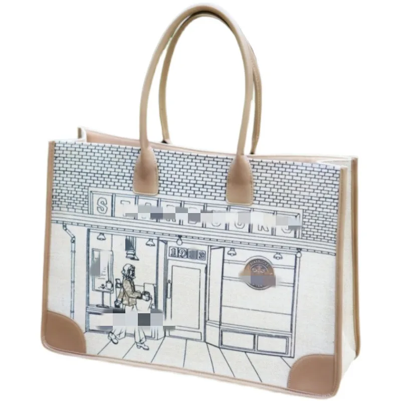 Starbuck 50th Anniversary Limited Collection Single Shoulder Women's Bag Vintage Canvas Bag Large Capacity Shopping Handbag
Starbuck 50th Anniversary Limited Collection Single Shoulder Women's Bag Vintage Canvas Bag Large Capacity Shopping Handbag