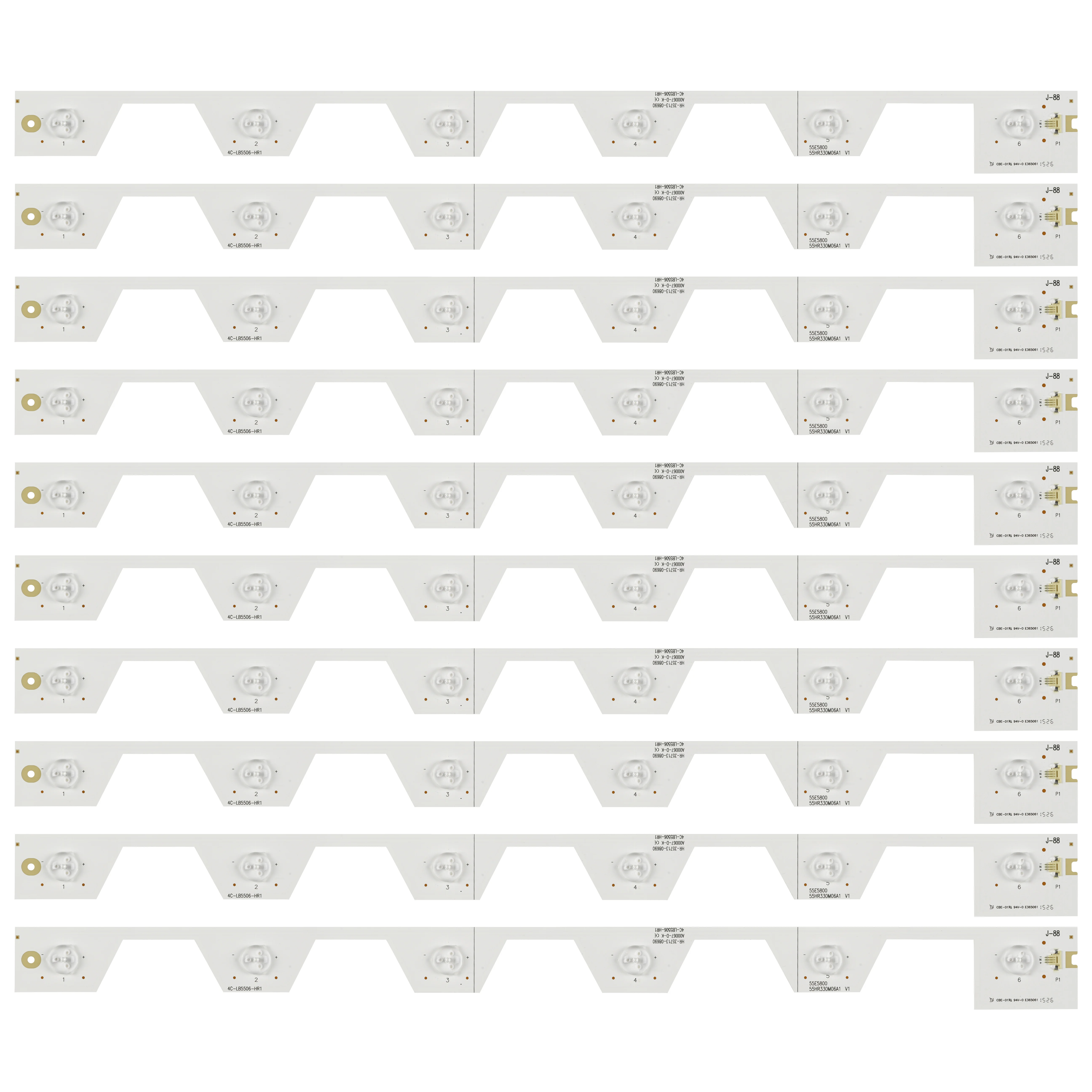 10pcs LED bar for THOMSON 55FA3203 55FA3213 55UA6406 4C-LB5506-HR1 YH1 55HR330M06A1 TMT_55E5800_10X6 B55A858U D55A561U B55A658U
10pcs LED bar for THOMSON 55FA3203 55FA3213 55UA6406 4C-LB5506-HR1 YH1 55HR330M06A1 TMT_55E5800_10X6 B55A858U D55A561U B55A658U