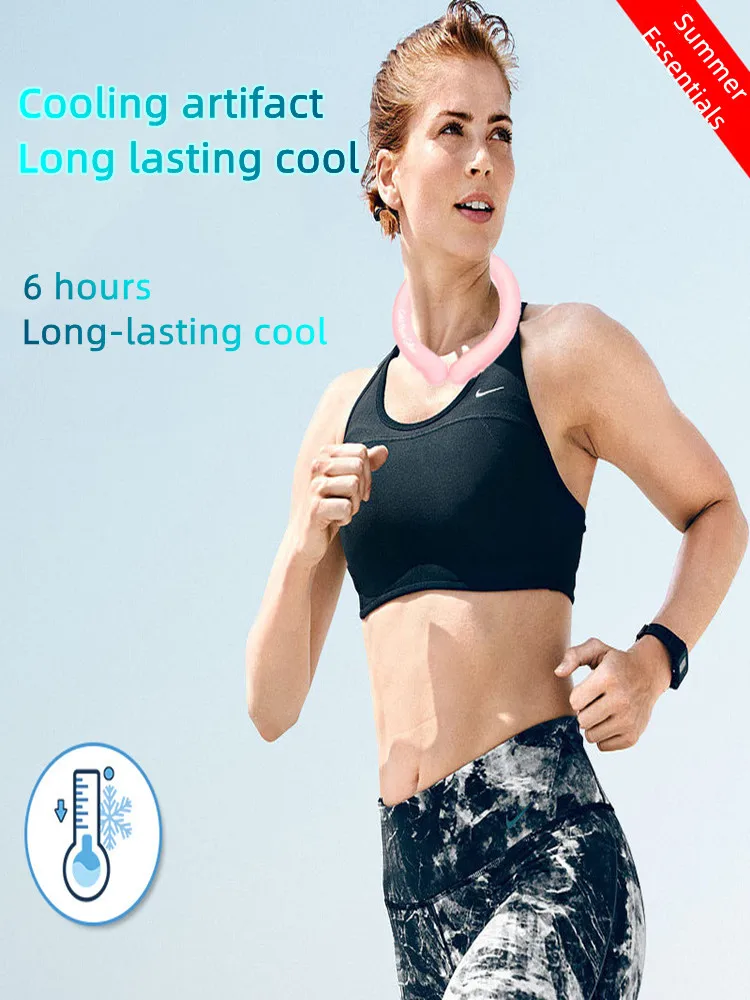 1 Pcs Icy Cooling Neck Tube TPU Reusable Summer Outdoor Sports Running Cycling Cold Collar 18℃ Physical Cooling Down Pillow
1 Pcs Icy Cooling Neck Tube TPU Reusable Summer Outdoor Sports Running Cycling Cold Collar 18℃ Physical Cooling Down Pillow