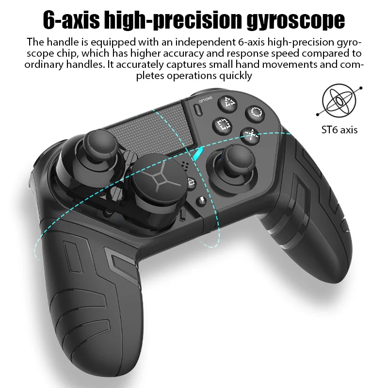 

Control For PS4 PS3 PS Playstation 4 3 PC Android Cell Phone Mobile Wireless Controller Bluetooth Gamepad Joystick Game Pad