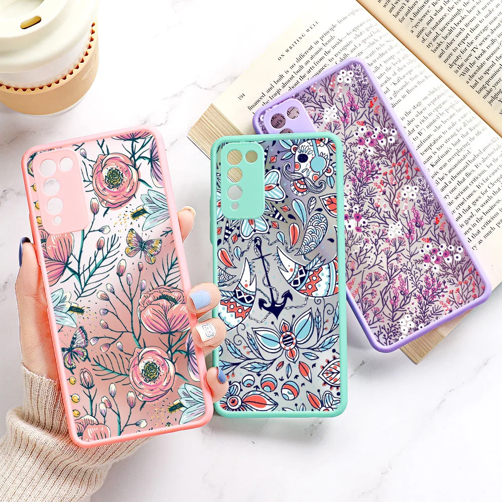 Camera Protection Hard Flower Case For Huawei P30 Pro P40 Lite P Smart Fundas Honor 8X 9A 50 Pro 10X Lite Nova 6 SE 7i Cover
Camera Protection Hard Flower Case For Huawei P30 Pro P40 Lite P Smart Fundas Honor 8X 9A 50 Pro 10X Lite Nova 6 SE 7i Cover