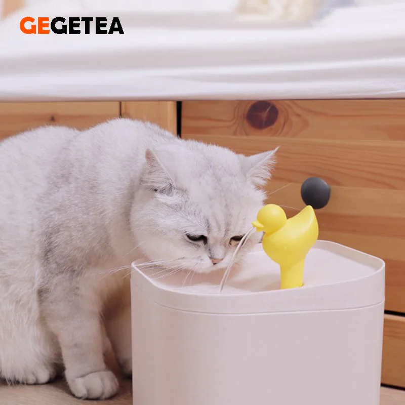 GEGETEA Automatic Water Dispenser Cats and Dogs Flow Circulation Filter Pet Water Dispenser Net Feed Drinking Water USB Plug-in
GEGETEA Automatic Water Dispenser Cats and Dogs Flow Circulation Filter Pet Water Dispenser Net Feed Drinking Water USB Plug-in