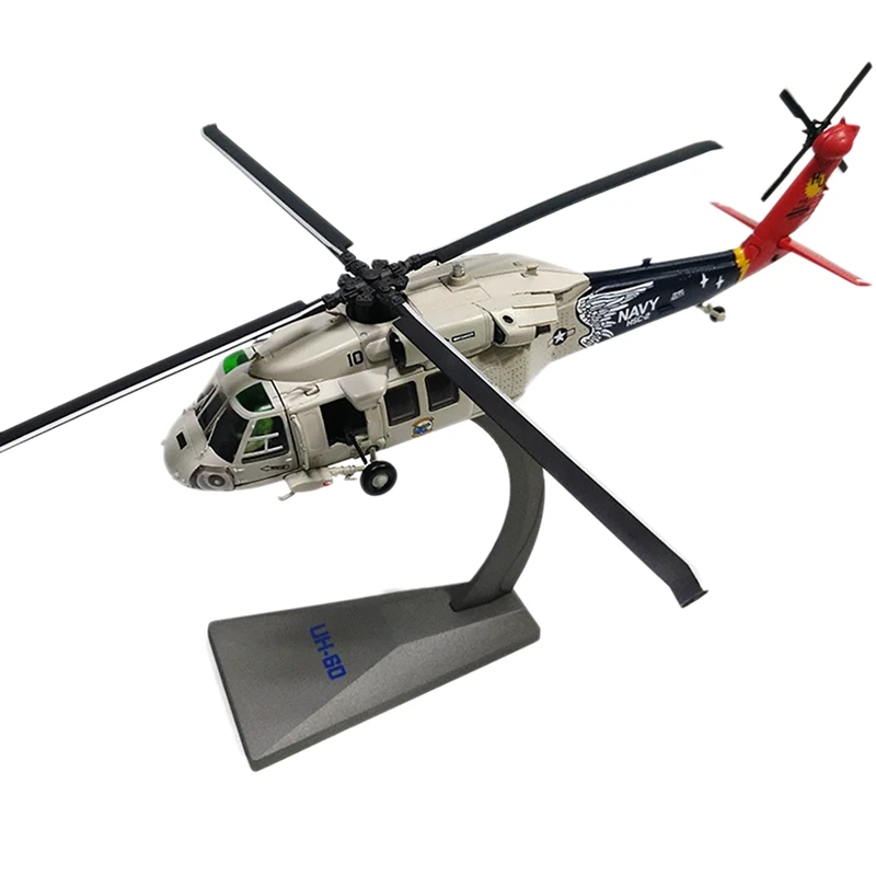 1/72 Scale Alloy Utility Helicopter UH-60 Black Hawk US Navy Aircraft Fighter Model Kids Gift for Collection Decoration
1/72 Scale Alloy Utility Helicopter UH-60 Black Hawk US Navy Aircraft Fighter Model Kids Gift for Collection Decoration