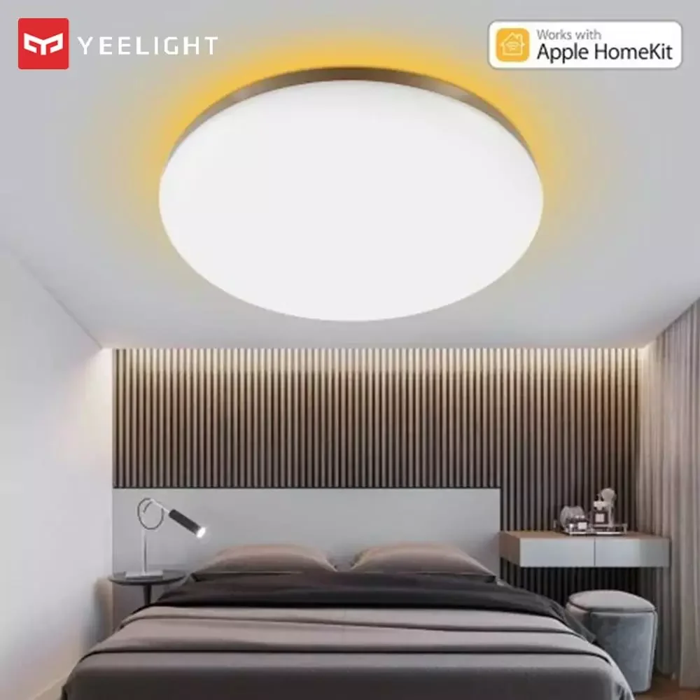 New Yeelight Smart LED Ceiling Lights 50W/52W Colorful Ambient Light Homekit APP Control AC220V For Living Room
New Yeelight Smart LED Ceiling Lights 50W/52W Colorful Ambient Light Homekit APP Control AC220V For Living Room