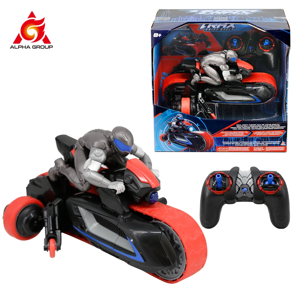 TerraTrax Drift Cycle Electrical Radio Controlled RC Motos Motorcycle 360° Rotating Drift Slide LED Lights 14 Channels 2.4Ghz 
TerraTrax Drift Cycle Electrical Radio Controlled RC Motos Motorcycle 360° Rotating Drift Slide LED Lights 14 Channels 2.4Ghz