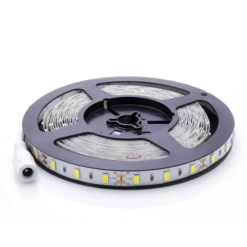 5X Super Bright Flexible 5M 14.4W/Meter SMD 5630 300 Leds IP20 Daylight White(6000-6500K) LED Strip Ribbon
5X Super Bright Flexible 5M 14.4W/Meter SMD 5630 300 Leds IP20 Daylight White(6000-6500K) LED Strip Ribbon