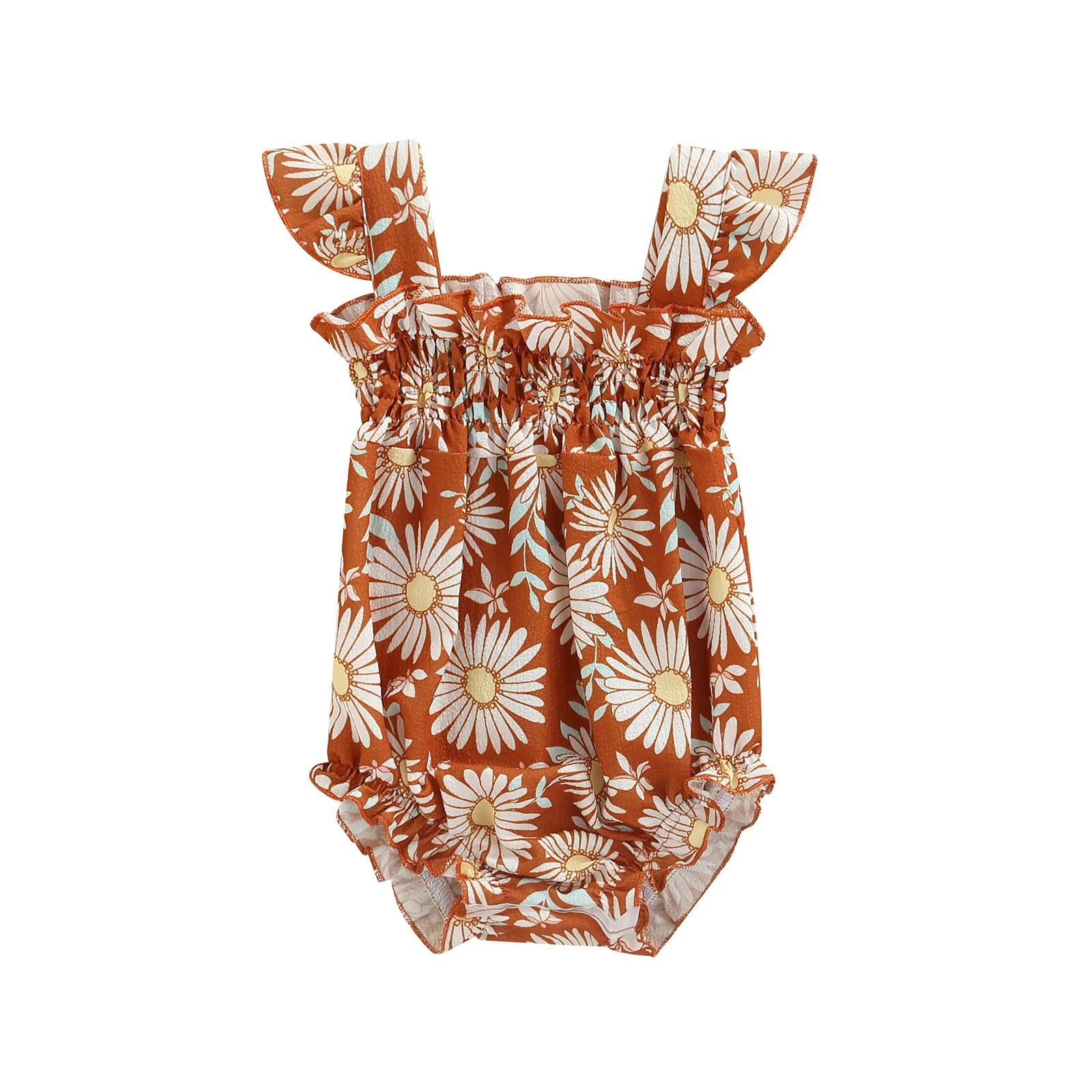 2022-02-22 Lioraitiin Little Girls Short Bodysuit Sleeveless Daisy Print Square Neck Romper Summer Pleated Clothes
2022-02-22 Lioraitiin Little Girls Short Bodysuit Sleeveless Daisy Print Square Neck Romper Summer Pleated Clothes