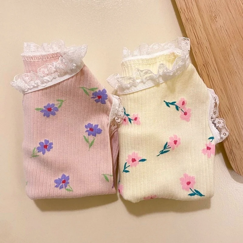 Breathable Floral Puppy Summer Clothes Light Color Auricula Short Sleeve Pet Vest Overall Small Dog T Shirt Clothing for Cats
Breathable Floral Puppy Summer Clothes Light Color Auricula Short Sleeve Pet Vest Overall Small Dog T Shirt Clothing for Cats