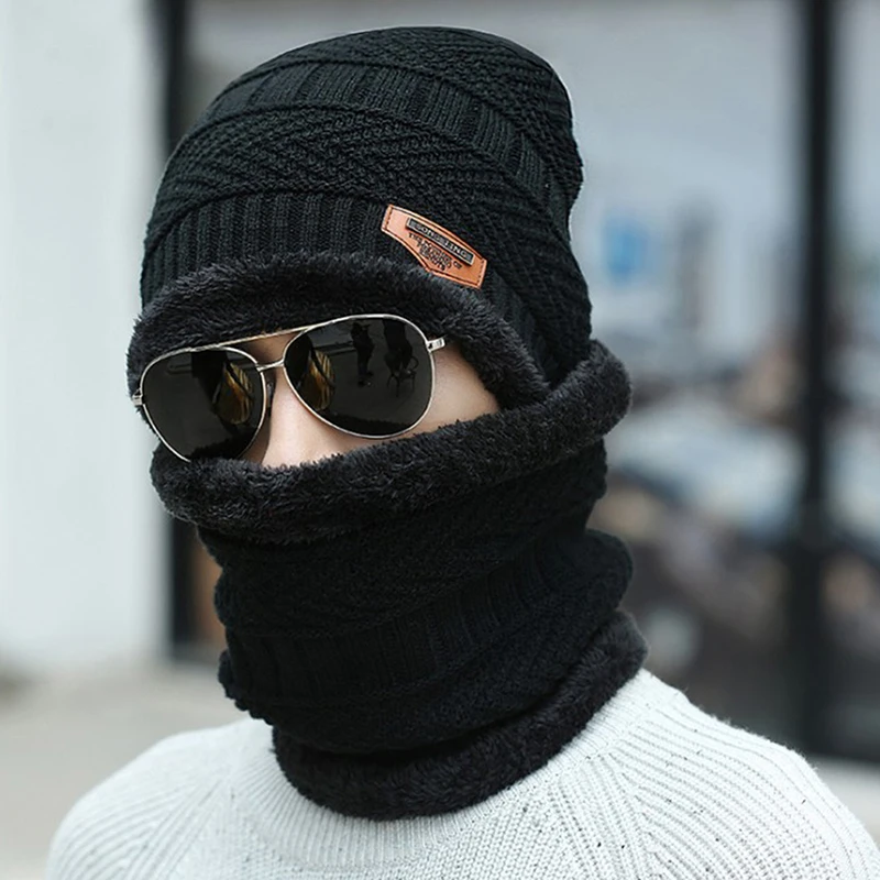 Coral Fleece Scarf Winter Hat Scarf For Men Boys Warm Soft Knitted Hat Scarf Set Velvet Skullies Beanie Hats Scarves Women Girls
Coral Fleece Scarf Winter Hat Scarf For Men Boys Warm Soft Knitted Hat Scarf Set Velvet Skullies Beanie Hats Scarves Women Girls
