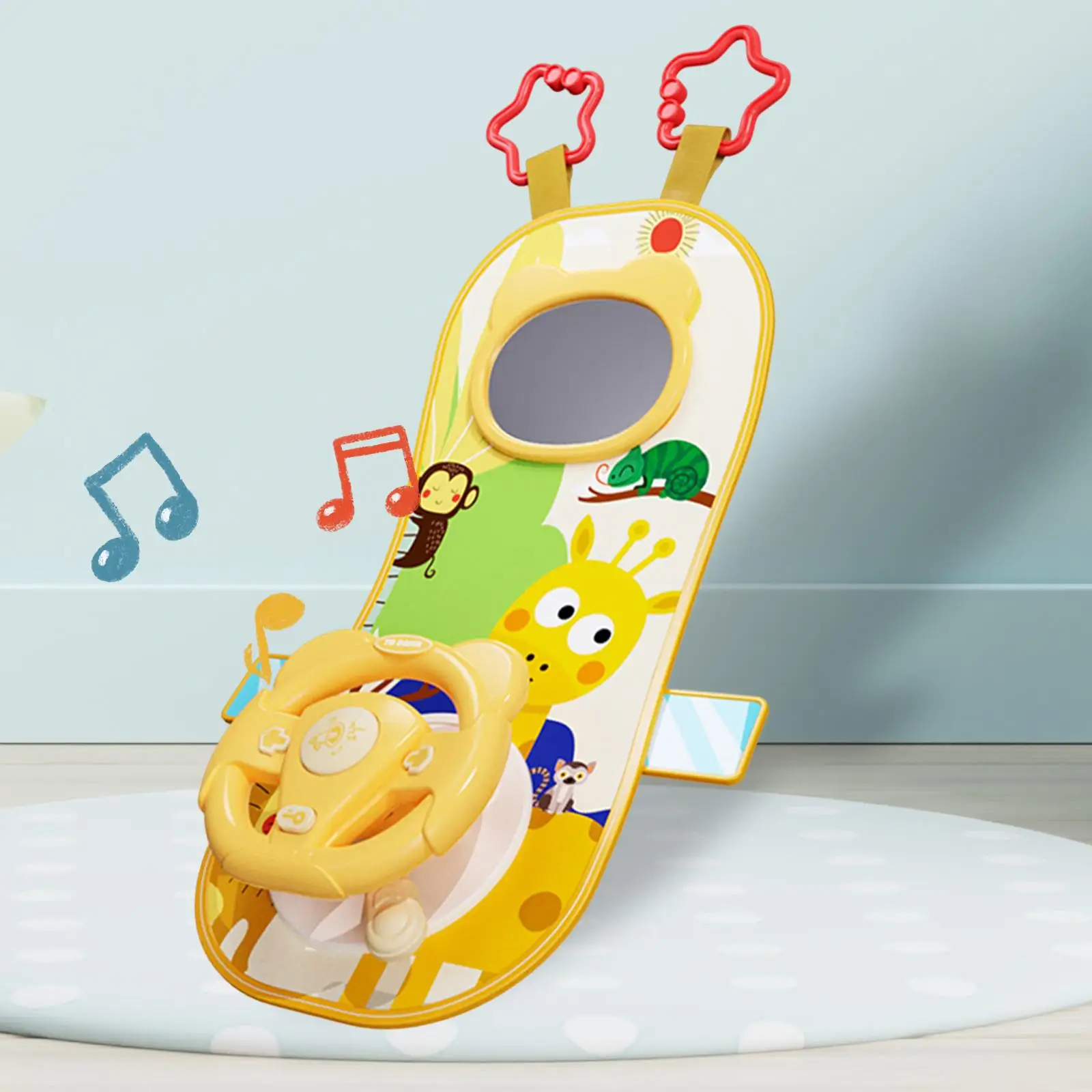 Car Seat Toys with Mirror Multifunctional Hanging Infant Car Seat Toy for Rear Car Seat Outdoor Birthday Party Indoor/Outdoor
Car Seat Toys with Mirror Multifunctional Hanging Infant Car Seat Toy for Rear Car Seat Outdoor Birthday Party Indoor/Outdoor