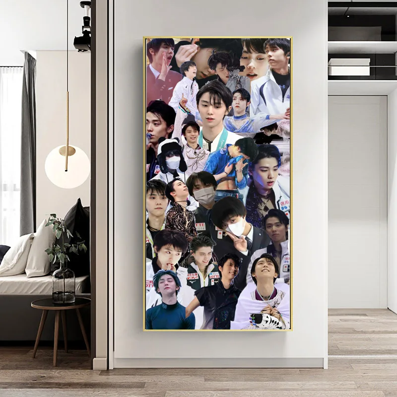 Hanyu Yuzuru Poster Figure Skating Wall Art Canvas Painting Idol Photo Pictures Figure Painting Wallpaper For Home Room Decor
Hanyu Yuzuru Poster Figure Skating Wall Art Canvas Painting Idol Photo Pictures Figure Painting Wallpaper For Home Room Decor
