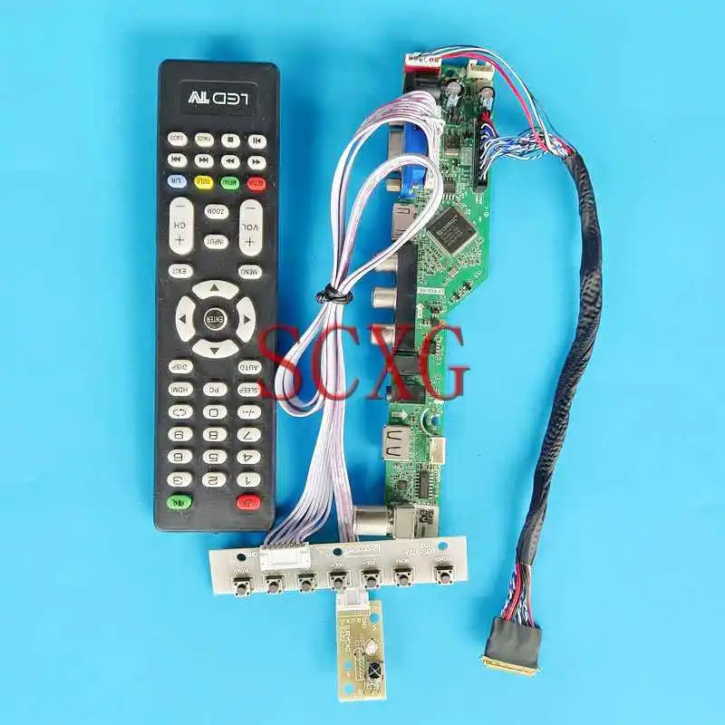 For LP116WH1 LP116WH2 Laptop Screen Analog TV Controller Board 1366*768 DIY Kit LVDS 40-Pin VGA USB RF 11.6" HDMI-Compatible
For LP116WH1 LP116WH2 Laptop Screen Analog TV Controller Board 1366*768 DIY Kit LVDS 40-Pin VGA USB RF 11.6" HDMI-Compatible