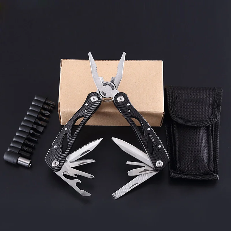 EDC Camping High Hardness Multitool Plier Cable Wire Cutter Multifunctional Multi Tools Outdoor Camping Knife Pliers
EDC Camping High Hardness Multitool Plier Cable Wire Cutter Multifunctional Multi Tools Outdoor Camping Knife Pliers