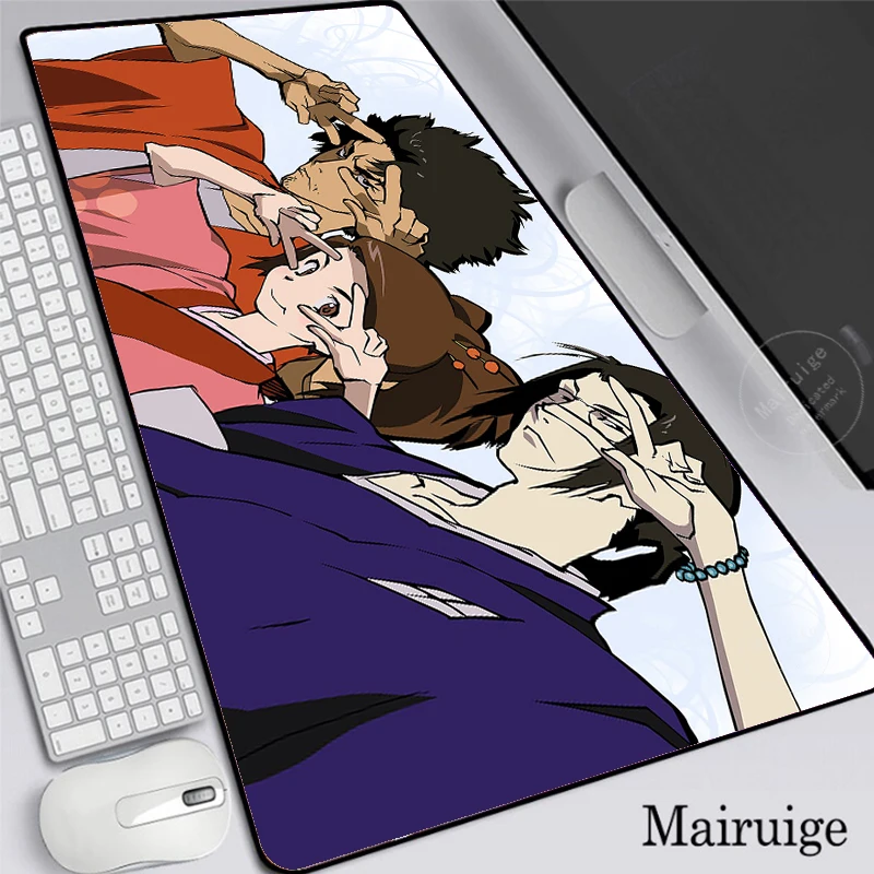 Anime Samurai champloo Gaming Large XL 400X900X3MM Rubber Mouse Pad Computer Mousepads XXL Lock Edge Mause Pad Keyboard Desk Mat
Anime Samurai champloo Gaming Large XL 400X900X3MM Rubber Mouse Pad Computer Mousepads XXL Lock Edge Mause Pad Keyboard Desk Mat