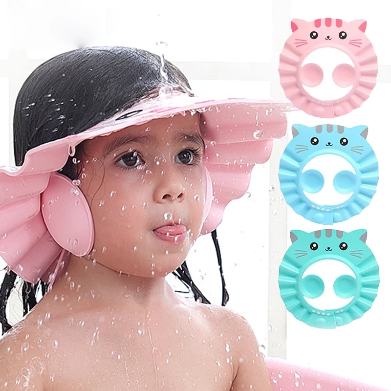 1Pc Cute Baby Bath Shower Cap Adjustable Kids Infant Girl Boy Ear Protection Shampoo Cap Children Hair Wash Hat Head Cover
1Pc Cute Baby Bath Shower Cap Adjustable Kids Infant Girl Boy Ear Protection Shampoo Cap Children Hair Wash Hat Head Cover