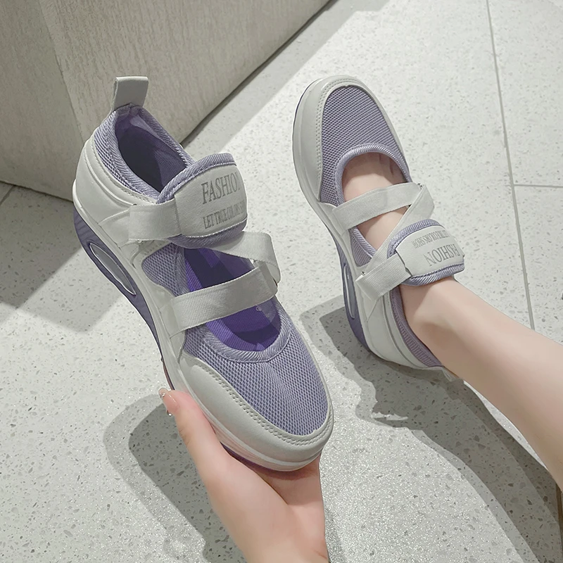 2022 Spring and Autumn New Large Size Fashion Sports Shoes Lightweight Soft Sole Purple Thick Sole Casual Nurse Vulcanized Shoes
2022 Spring and Autumn New Large Size Fashion Sports Shoes Lightweight Soft Sole Purple Thick Sole Casual Nurse Vulcanized Shoes