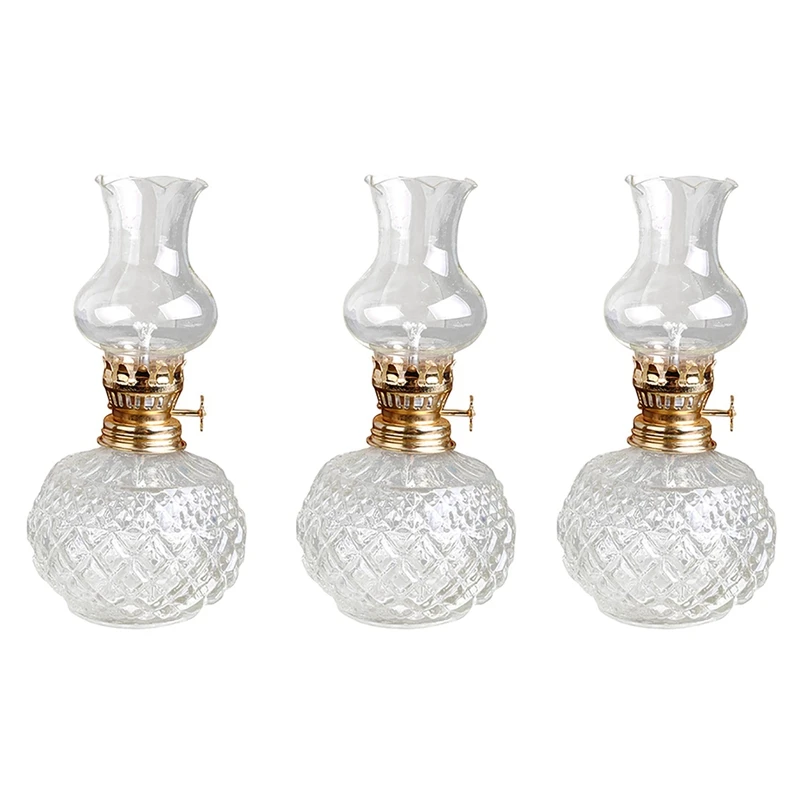 HOT SALE 3X Indoor Oil Lamp,Classic Oil Lamp With Clear Glass Lampshade,Home Church Supplies
HOT SALE 3X Indoor Oil Lamp,Classic Oil Lamp With Clear Glass Lampshade,Home Church Supplies