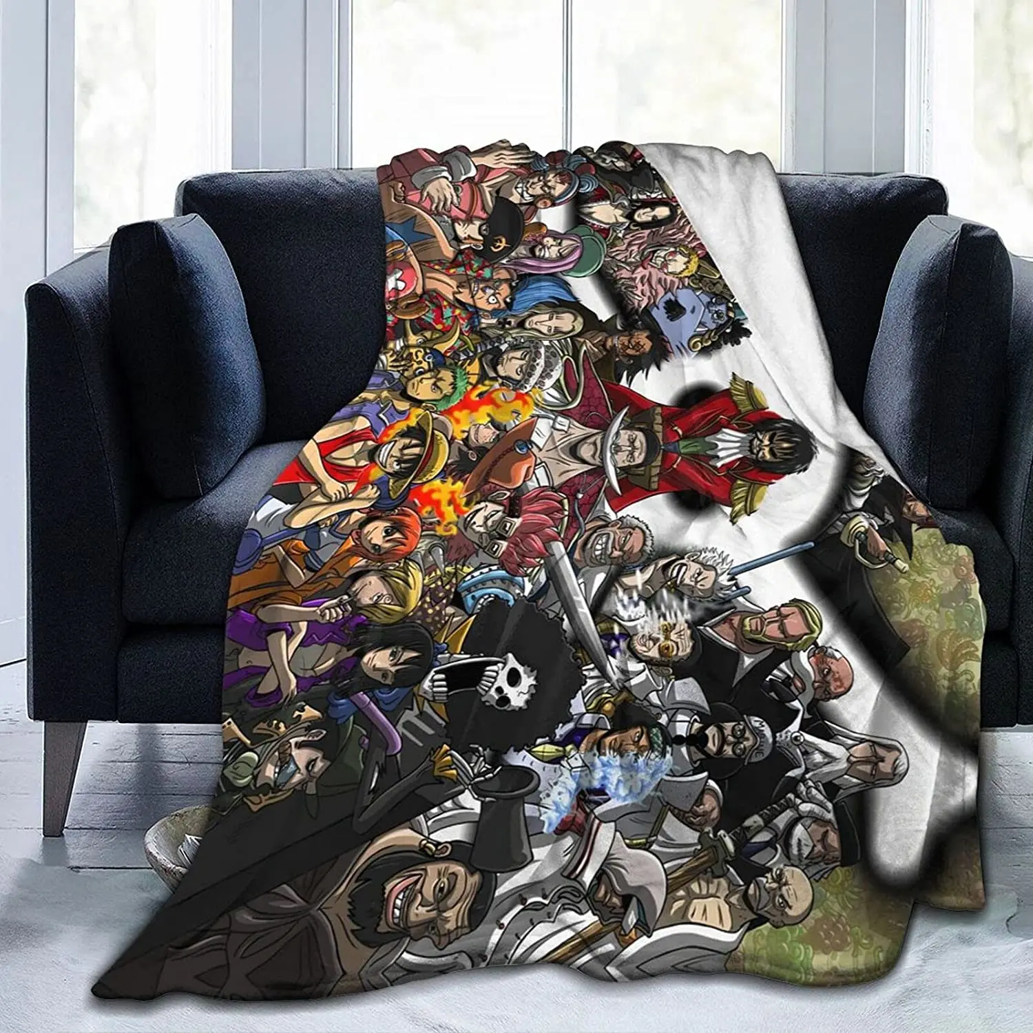 GOL D. Roger Fluffy Soft and Comfortable Blanket, Anime Warm Embrace of Sympathy
GOL D. Roger Fluffy Soft and Comfortable Blanket, Anime Warm Embrace of Sympathy