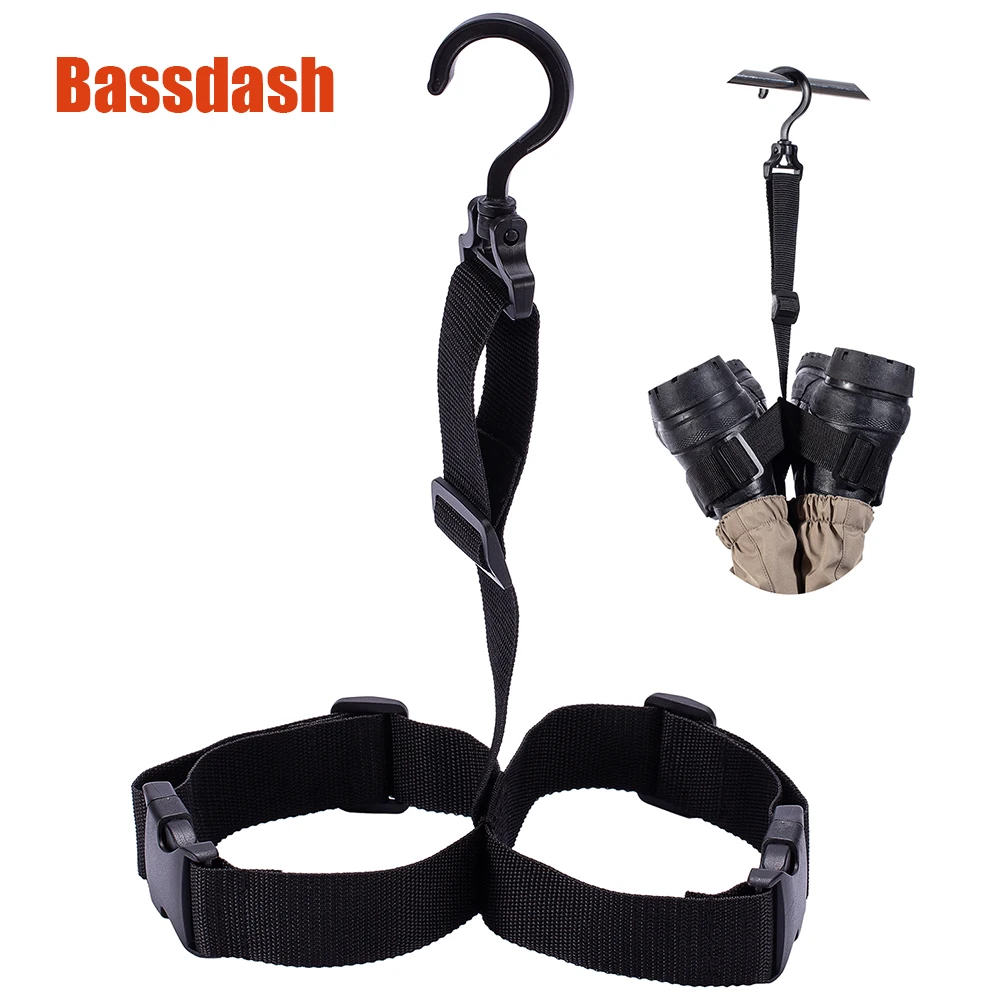 Bassdash Snow Rain Boot Hanger Drier For Fishing Wader Adjustable Strap Storage Drying
Bassdash Snow Rain Boot Hanger Drier For Fishing Wader Adjustable Strap Storage Drying