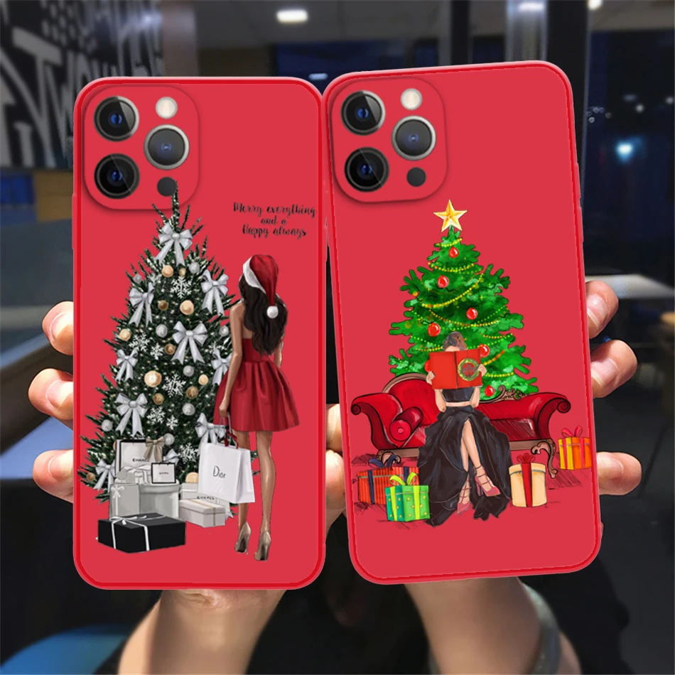 Cartoon Santa Pretty Girl Christmas Gift Elk Red Soft Silicone Phone Case Suitable for IPhone 14 13 12 11 Pro Max X XR XSMAX
Cartoon Santa Pretty Girl Christmas Gift Elk Red Soft Silicone Phone Case Suitable for IPhone 14 13 12 11 Pro Max X XR XSMAX