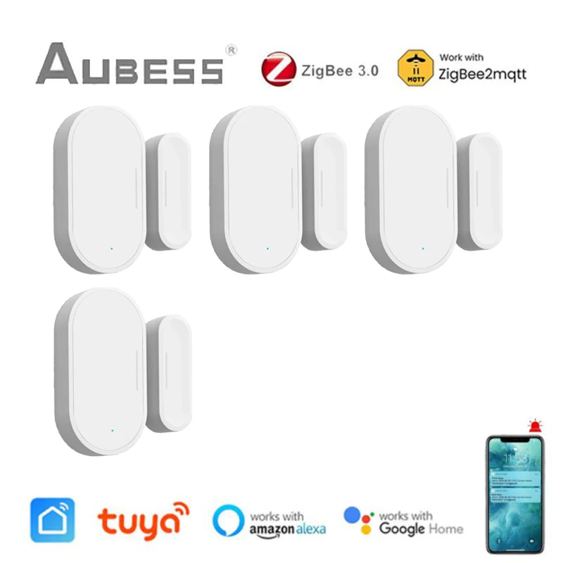 Умный датчик двери и окна Tuya Zigbee 3,0, детекторы Zigbee2MQTT, защита безопасности, управление через приложение Smart Life через Alexa Google Home
Умный датчик двери и окна Tuya Zigbee 3,0, детекторы Zigbee2MQTT, защита безопасности, управление через приложение Smart Life через Alexa Google Home