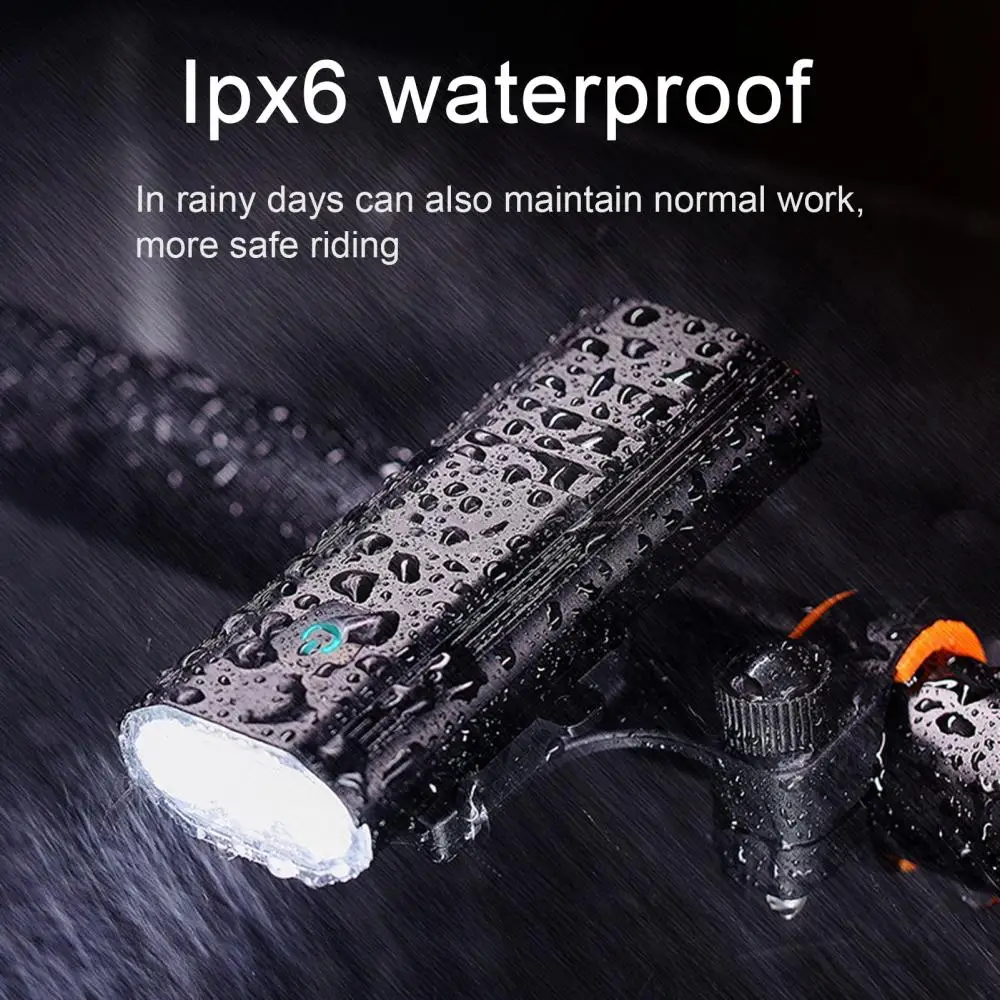 Bicycle Light 1200LM USB Rechargeable 5200 Mah MTB Mountain Road Bike Front Lamp Flashlight T6 LED Headlight Cycling Accessories
Bicycle Light 1200LM USB Rechargeable 5200 Mah MTB Mountain Road Bike Front Lamp Flashlight T6 LED Headlight Cycling Accessories