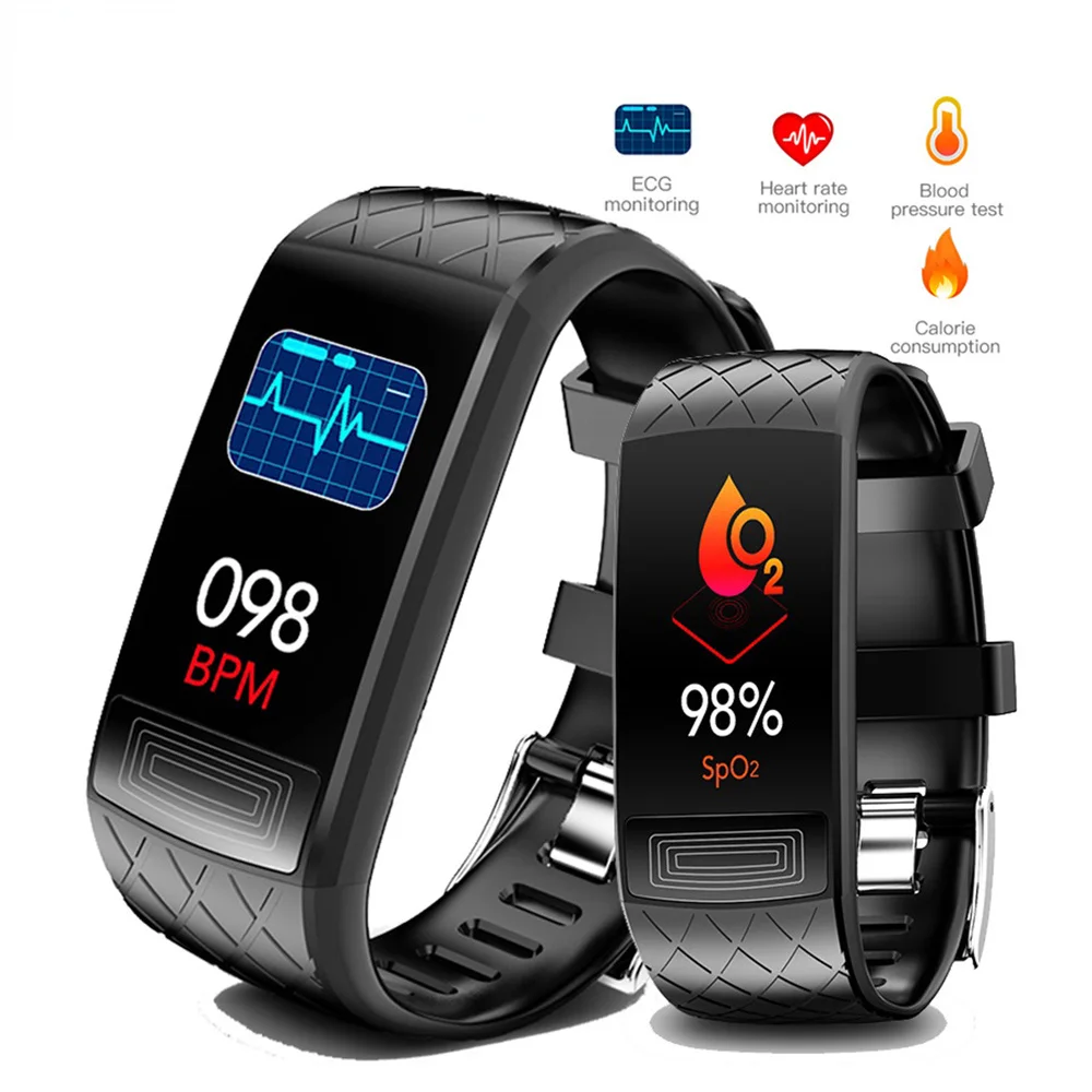 New V3E ECG Smart Bracelet Fitness Heart Rate Blood Pressure Monitor Smart Band Sport Wristband IP67 Waterproof Men Smartwatch
New V3E ECG Smart Bracelet Fitness Heart Rate Blood Pressure Monitor Smart Band Sport Wristband IP67 Waterproof Men Smartwatch