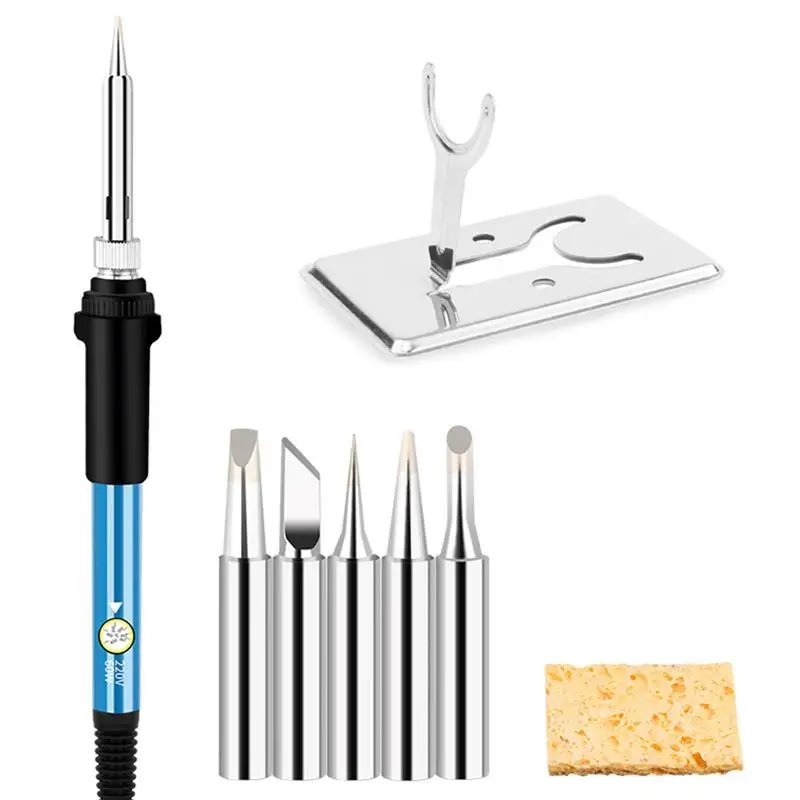 60W Electric Soldering Iron Adjustable Temperature Solder Iron Rework Station Mini Handheld Heat Pencil Welding Repair Tools
60W Electric Soldering Iron Adjustable Temperature Solder Iron Rework Station Mini Handheld Heat Pencil Welding Repair Tools