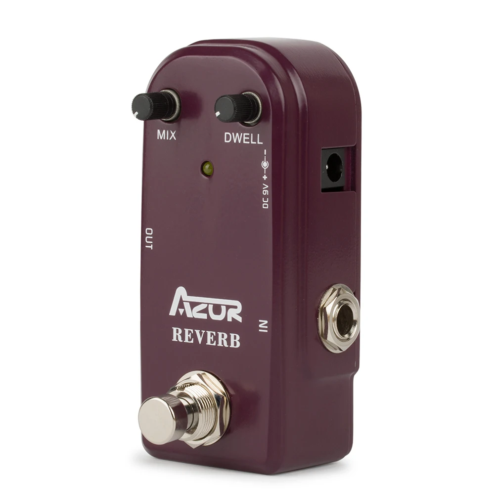 Parts Reverb Guitar Effect Pedal 94mm X 42mm X 30mm 9V DC Adapter Center Negative AP-311 Aluminum Alloy Reverb
Parts Reverb Guitar Effect Pedal 94mm X 42mm X 30mm 9V DC Adapter Center Negative AP-311 Aluminum Alloy Reverb
