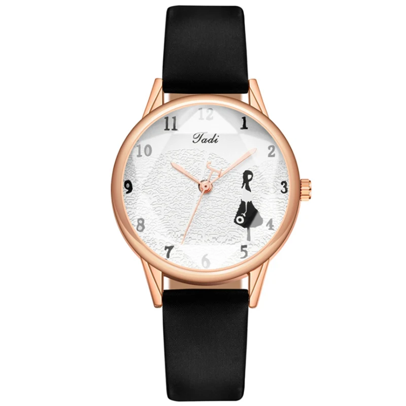 Simple Cartoon Women's Quartz Watch Cut Glass Mirror Quartz Belt Watch Women Luxury Delicate Small Dial Analog Clock Reloj Mujer
Simple Cartoon Women's Quartz Watch Cut Glass Mirror Quartz Belt Watch Women Luxury Delicate Small Dial Analog Clock Reloj Mujer
