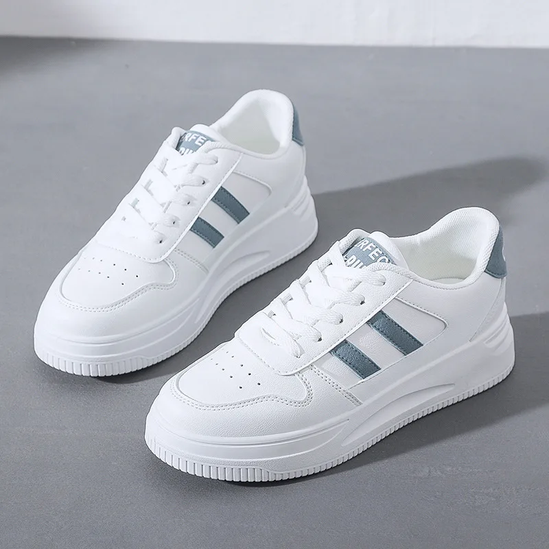 Womens Sports Shoes Breathable Running Shoes Fashion Striped Casual Sneakers Footwear Outdoor Walking Flat White Shoes Trainers
Womens Sports Shoes Breathable Running Shoes Fashion Striped Casual Sneakers Footwear Outdoor Walking Flat White Shoes Trainers
