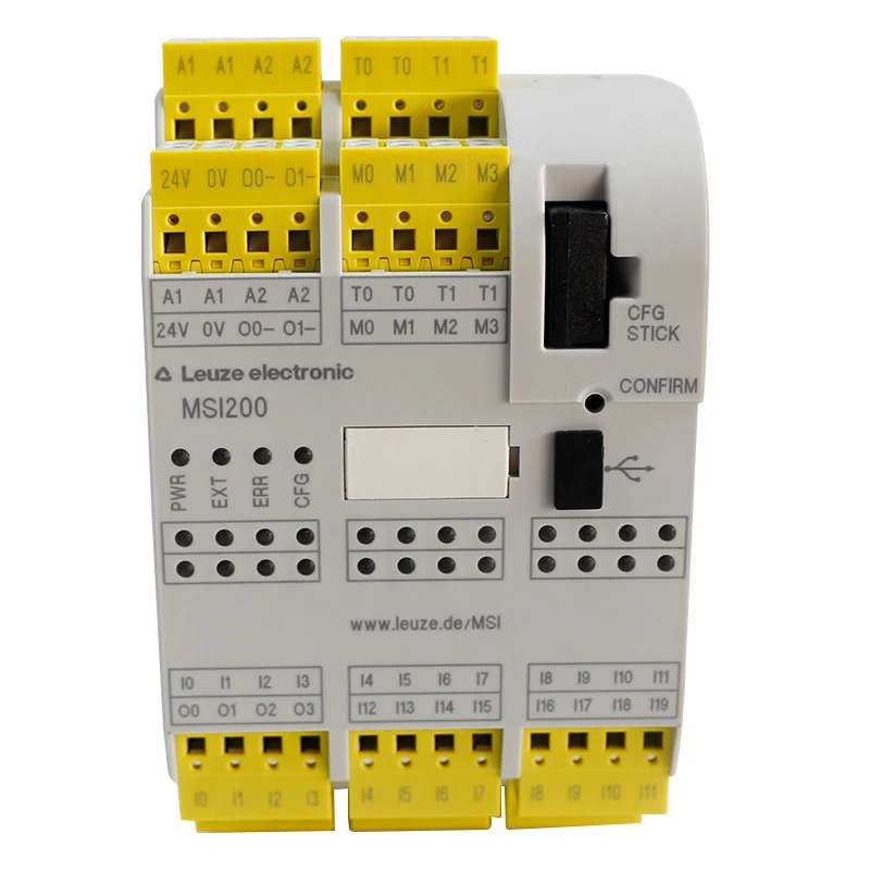 MSI202 Data transmission control element safety control element programmable safety control system Safety relay
MSI202 Data transmission control element safety control element programmable safety control system Safety relay