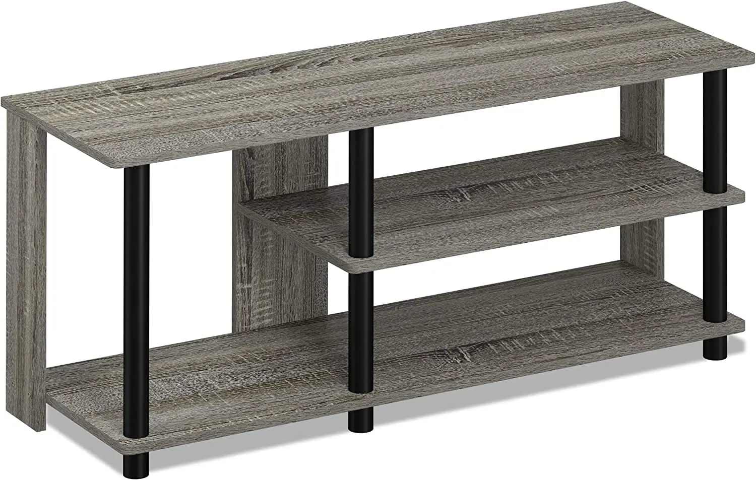 Furinno Turn-N-Tube 5 Tier Wide Shoe Rack French Oak Grey/Black 17081Gyw/Bk
Furinno Turn-N-Tube 5 Tier Wide Shoe Rack French Oak Grey/Black 17081Gyw/Bk