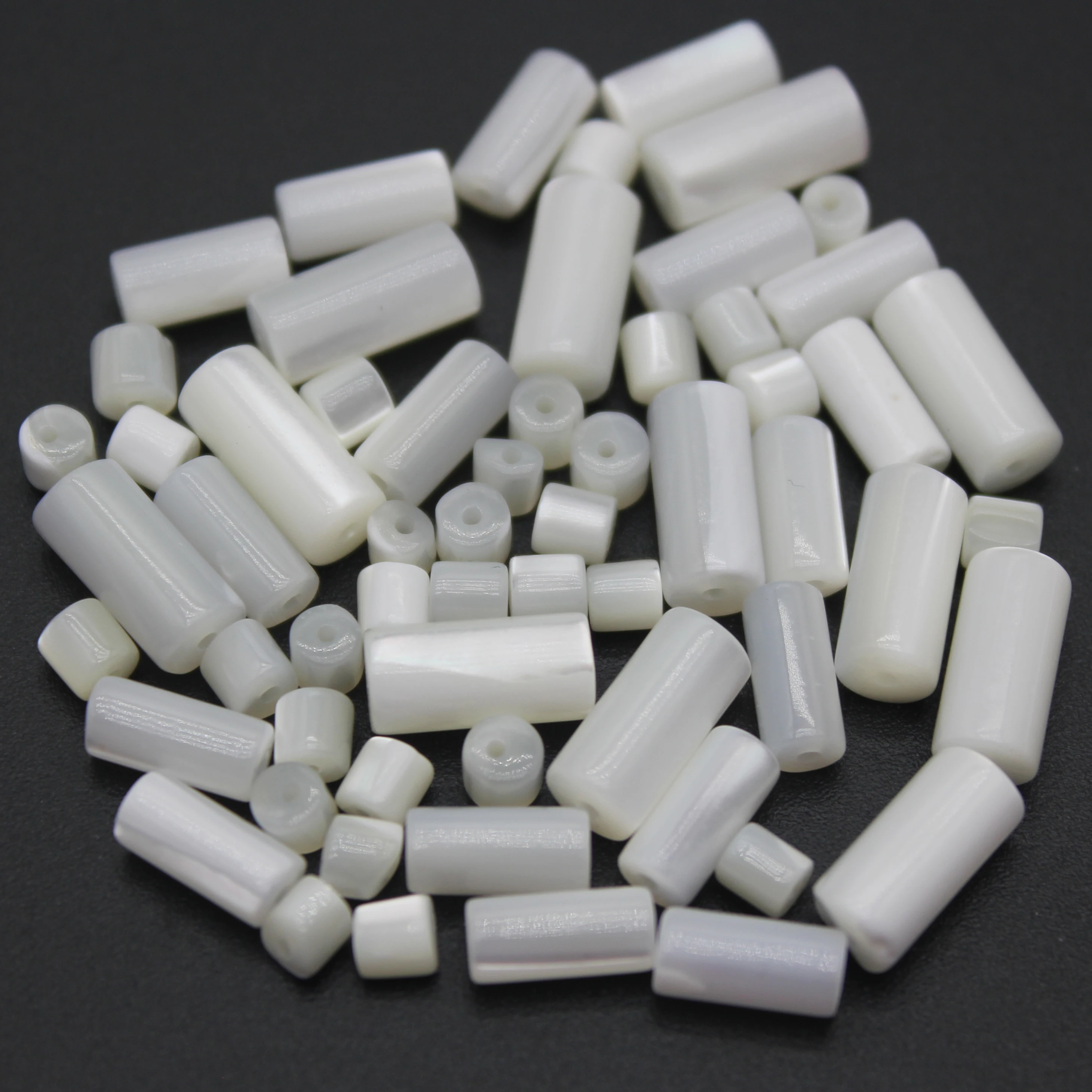 Natural Shell Beads White MOP Straight Tubular Loose Spacer Bead For Jewelry Making DIY Necklace Earring Handmade Accessories
Natural Shell Beads White MOP Straight Tubular Loose Spacer Bead For Jewelry Making DIY Necklace Earring Handmade Accessories