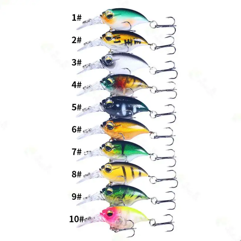 6cm-6.2g Fishing Lures Mini Fishing Goods 10-color Artificial Bait Goods For Fishing Fishing Accessories Fake Bait Wholesale
6cm-6.2g Fishing Lures Mini Fishing Goods 10-color Artificial Bait Goods For Fishing Fishing Accessories Fake Bait Wholesale