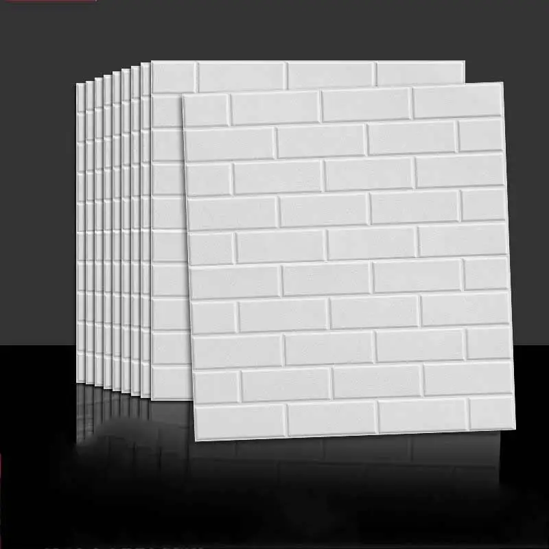 10Pcs Wall Stickers 3D Brick Living Waterproof Foam Room Bedroom DIY Adhesive Wallpaper Art 70*77cm Cm Home Wall Decals
10Pcs Wall Stickers 3D Brick Living Waterproof Foam Room Bedroom DIY Adhesive Wallpaper Art 70*77cm Cm Home Wall Decals