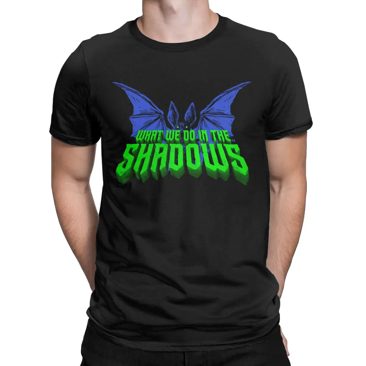 What We Do In The Shadows Bat Logo t shirt for men Pure Cotton Funny T-Shirt Round Collar Tees Short Sleeve Tops 6XL
What We Do In The Shadows Bat Logo t shirt for men Pure Cotton Funny T-Shirt Round Collar Tees Short Sleeve Tops 6XL