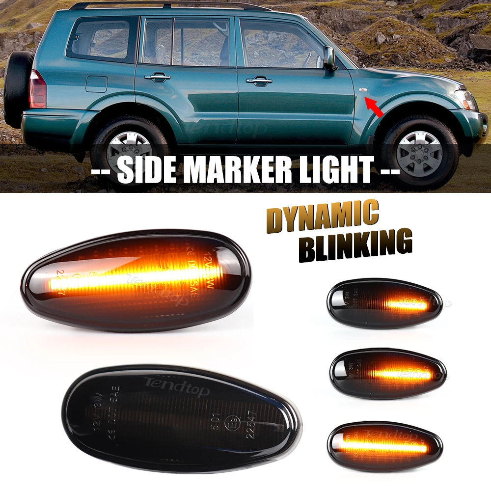 Amber LED Turn Signal Repeater Sequential Light Flashing Side Marker For Mitsubishi Pajero Shogun 3 Sport K9 Galant Outlander
Amber LED Turn Signal Repeater Sequential Light Flashing Side Marker For Mitsubishi Pajero Shogun 3 Sport K9 Galant Outlander
