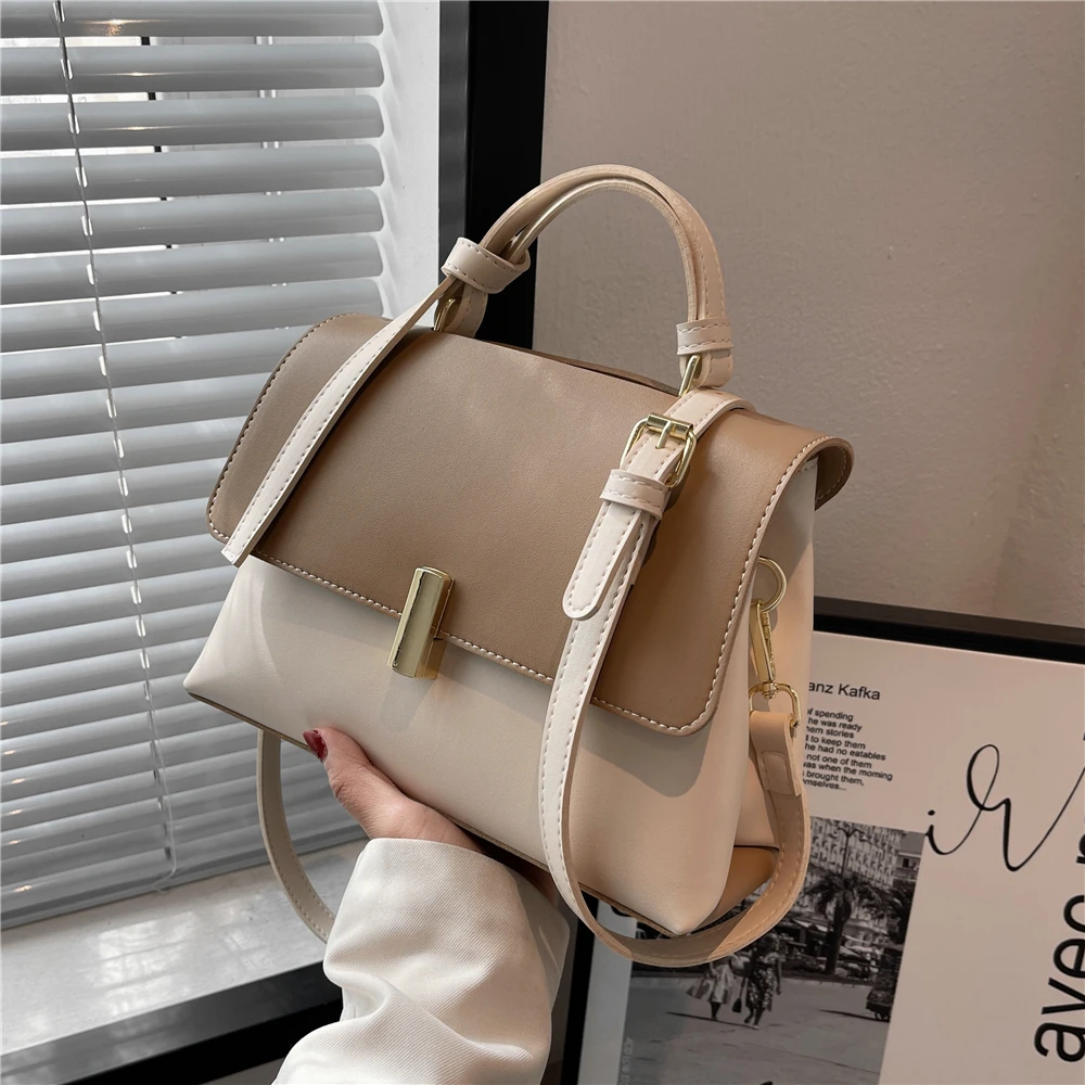 Korean Style Short Handle Small Tote Handbags For Women New 2022 Trend Fashion Turn Lock Design Ladies Shoulder Crossbody Bags
Korean Style Short Handle Small Tote Handbags For Women New 2022 Trend Fashion Turn Lock Design Ladies Shoulder Crossbody Bags