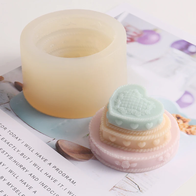 MYUE Diy Handmade beautiful cake Soap Silicone Mold Homemade Bath Face Soap Cake Baking Aromatherapy Gypsum Candle Mold Box 216g
MYUE Diy Handmade beautiful cake Soap Silicone Mold Homemade Bath Face Soap Cake Baking Aromatherapy Gypsum Candle Mold Box 216g