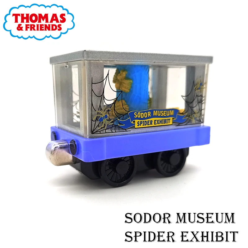 Genuine Thomas and Friends Alloy Magnetic Train Cabin Sodor Museum Spider Exhibit Metal Diecast New Rare Collection Kids Toys
Genuine Thomas and Friends Alloy Magnetic Train Cabin Sodor Museum Spider Exhibit Metal Diecast New Rare Collection Kids Toys
