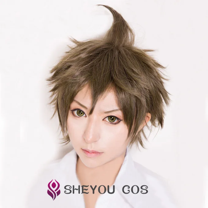 Super Dangan Ronpa Danganronpa Hajime Hinata Short Linen Brown Wig Heat Resistant Synthetic Hair Cosplay Wigs + Wig Cap
Super Dangan Ronpa Danganronpa Hajime Hinata Short Linen Brown Wig Heat Resistant Synthetic Hair Cosplay Wigs + Wig Cap